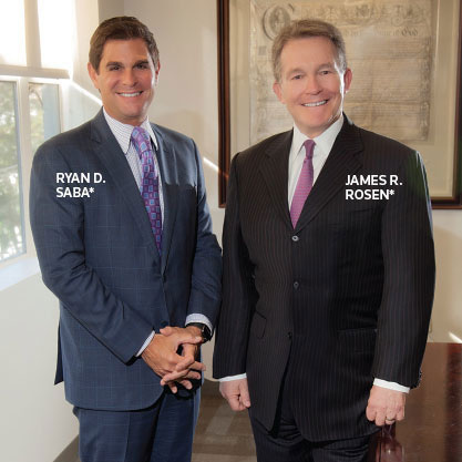 Jim Rosen and Ryan Saba named Super Lawyers Once Again!